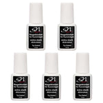 SN Nageldesign Nagelkleber Tipkleber 7,5g mit Pinsel extra stark dickviskos 5 Stück