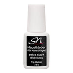 SN Nageldesign Nagelkleber Tipkleber 7,5g mit Pinsel extra stark dickviskos