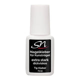 SN Nageldesign Nagelkleber Tipkleber 7,5g mit Pinsel extra stark dickviskos