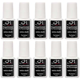 SN Nageldesign Nagelkleber Tipkleber 7,5g mit Pinsel extra stark 10 Stück