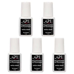 SN Nageldesign Nagelkleber Tipkleber 7,5g mit Pinsel extra stark 5 Stück