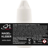 SN Nagelkleber Tip Kleber 3g Etikett