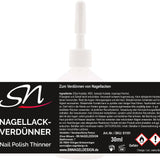 SN Nagellackverdünner Etikett