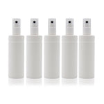 Sprühflasche mit Zerstäuber 100ml weiss 5 Stück