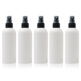 Sprühflasche mit Zerstäuber 250ml weiss 5 Stück