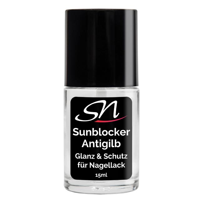 SN Sunblocker Antigilb Gilbstop Top Coat für Nägel 15ml