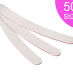 Nagelfeile gebogen weiß 100 180 50 Stück