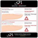 SN Quick Finish klar Information