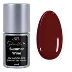 SN Schnellac Summer Wine Shellac UV Nagellack dunkelrot deckend SN211