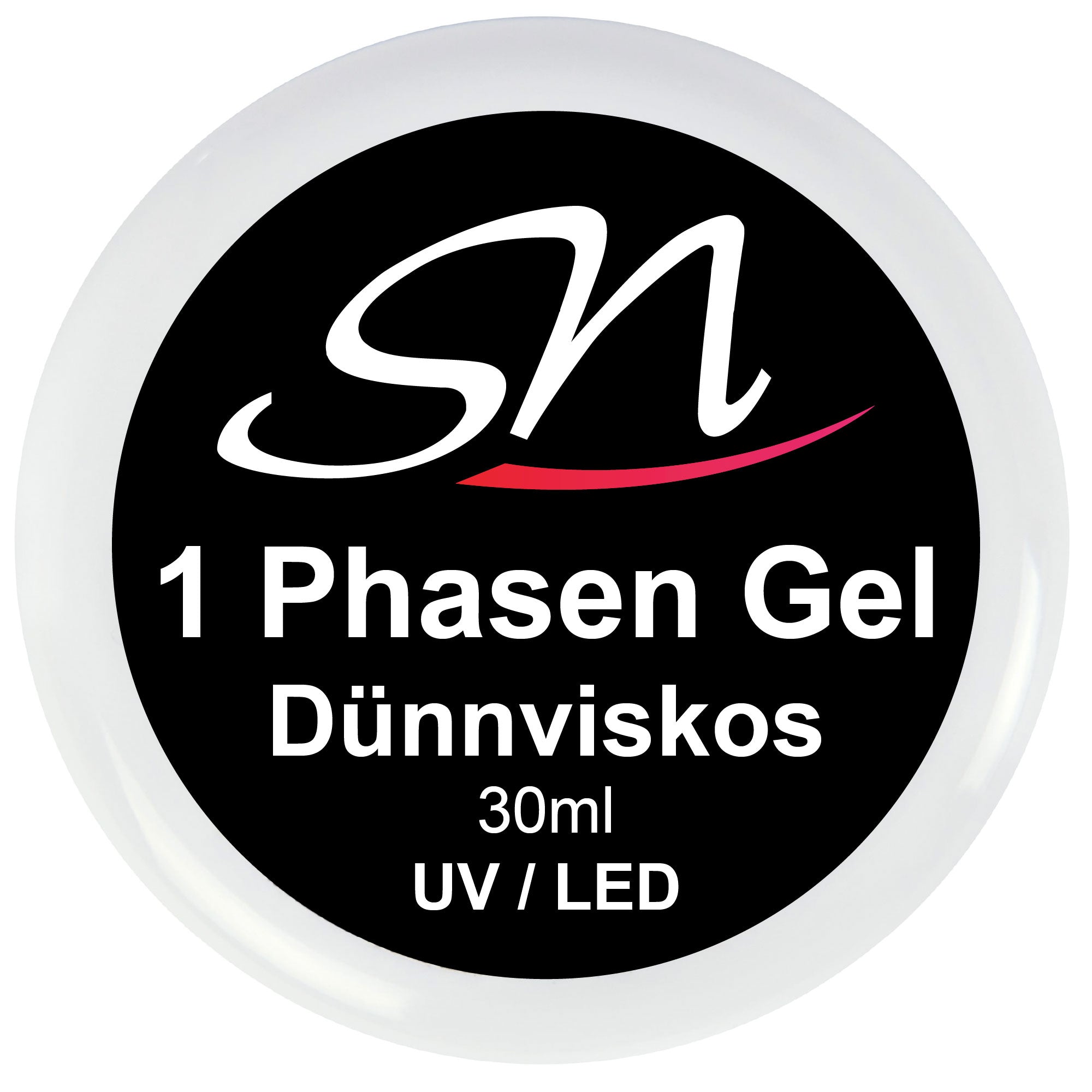 SN 1 Phasen Gel dünnviskos UV LED Nagelgel 30ml
