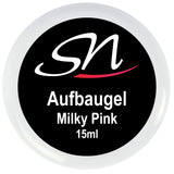 SN Aufbaugel milky pink für Gel-Nägel 15ml