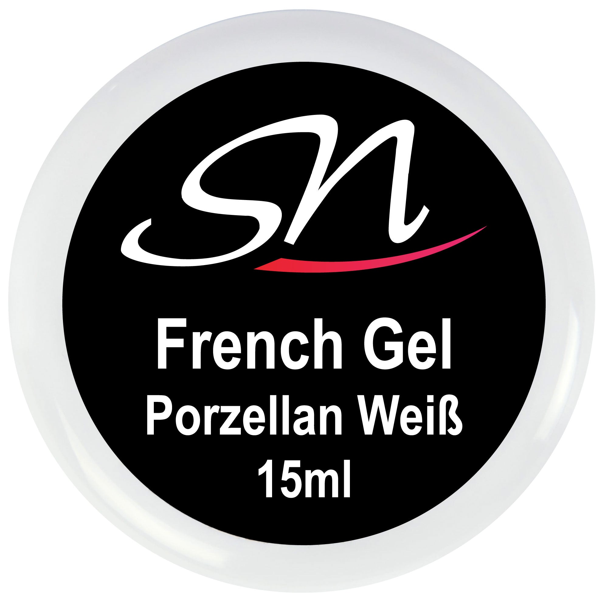SN French Gel Porzellan weiss 15ml