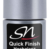 SN Quick Finish Shimmer Glitzer Hochglanz Versiegelungsgel